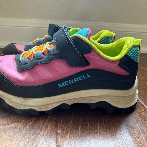 Merrell Other - Merrell Kid's Moab Speed Low Alternative Closure Waterproof Hiking Sneaker